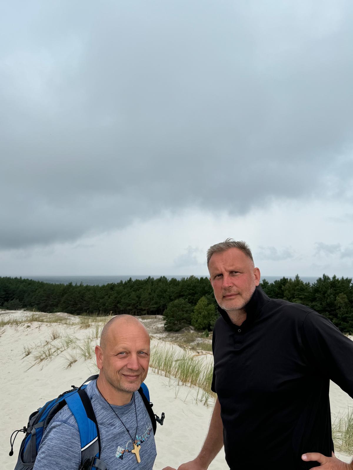 Andrzej i Tomek — założyciele Fundacji Dwóch Serc
