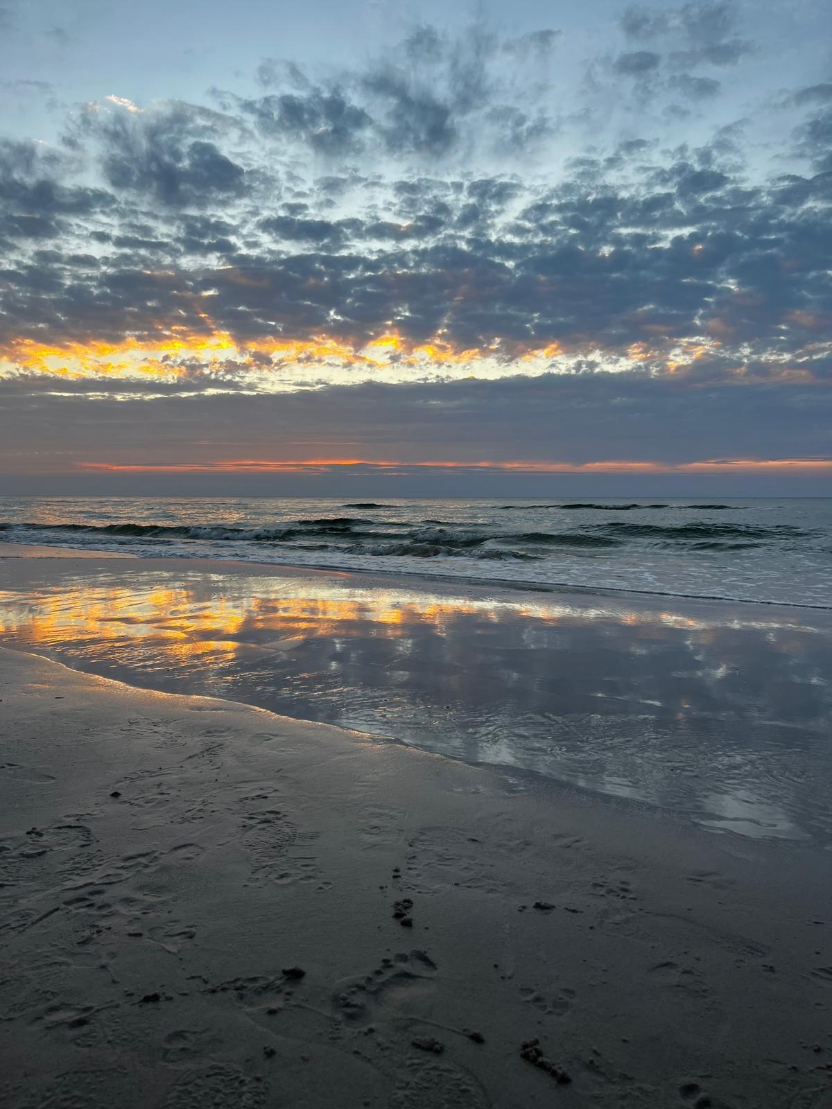 Bałtycka plaża i morze — Kopalino