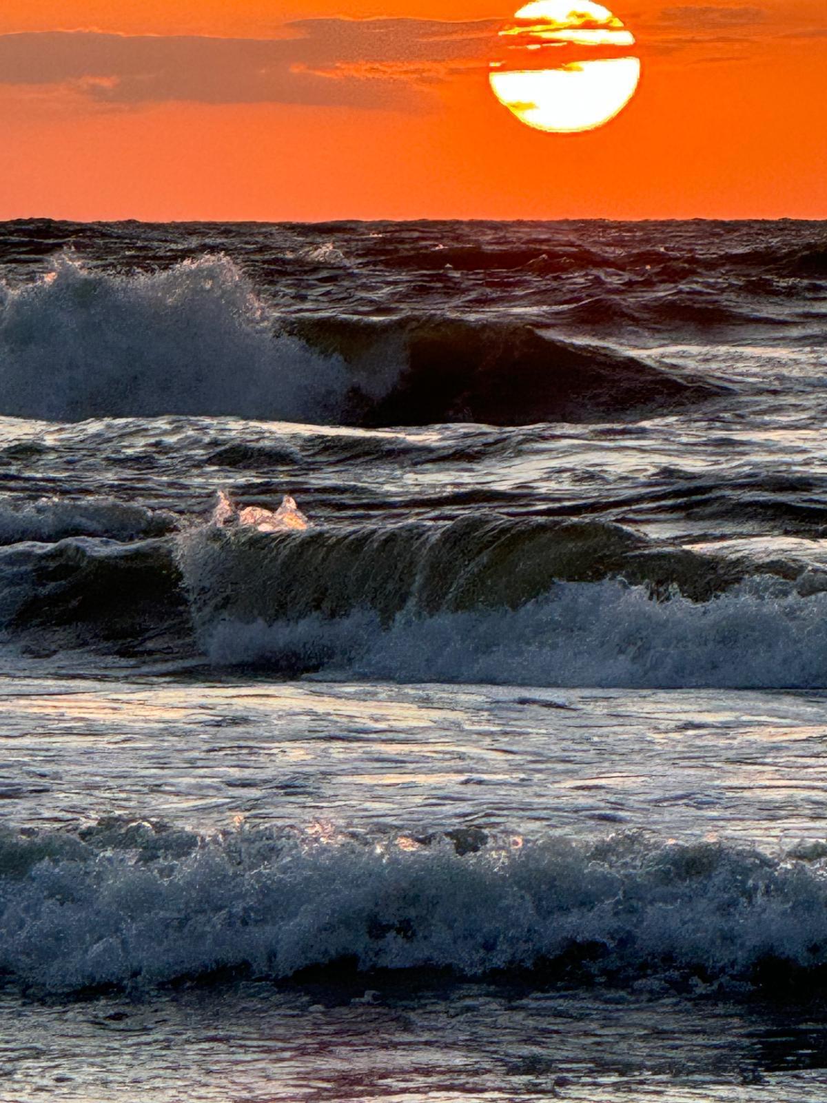 Bałtycka plaża i morze — Kopalino