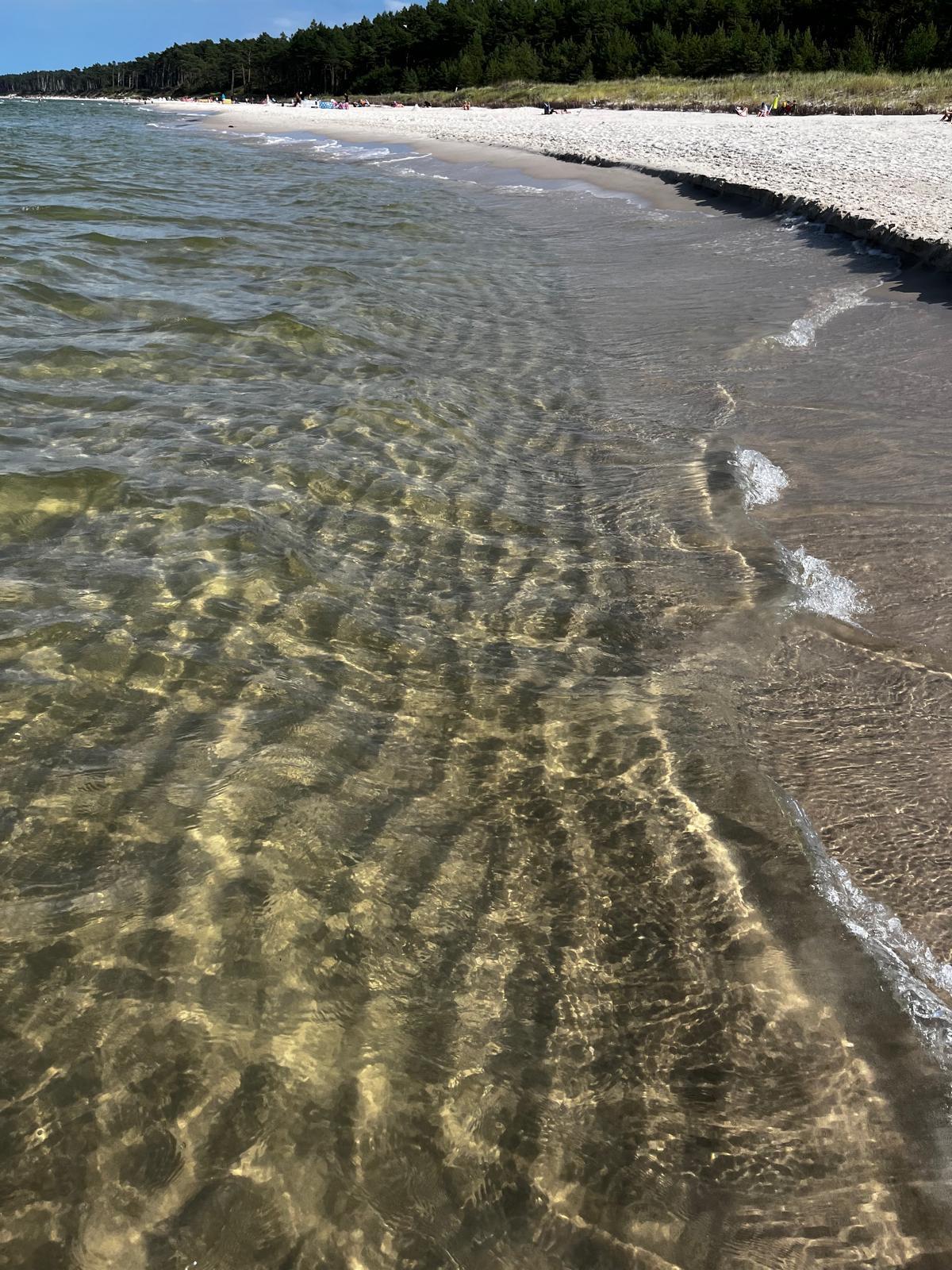 Bałtycka plaża i morze — Kopalino