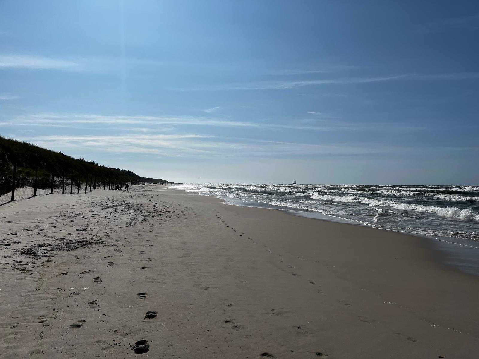 Bałtycka plaża i morze — Kopalino