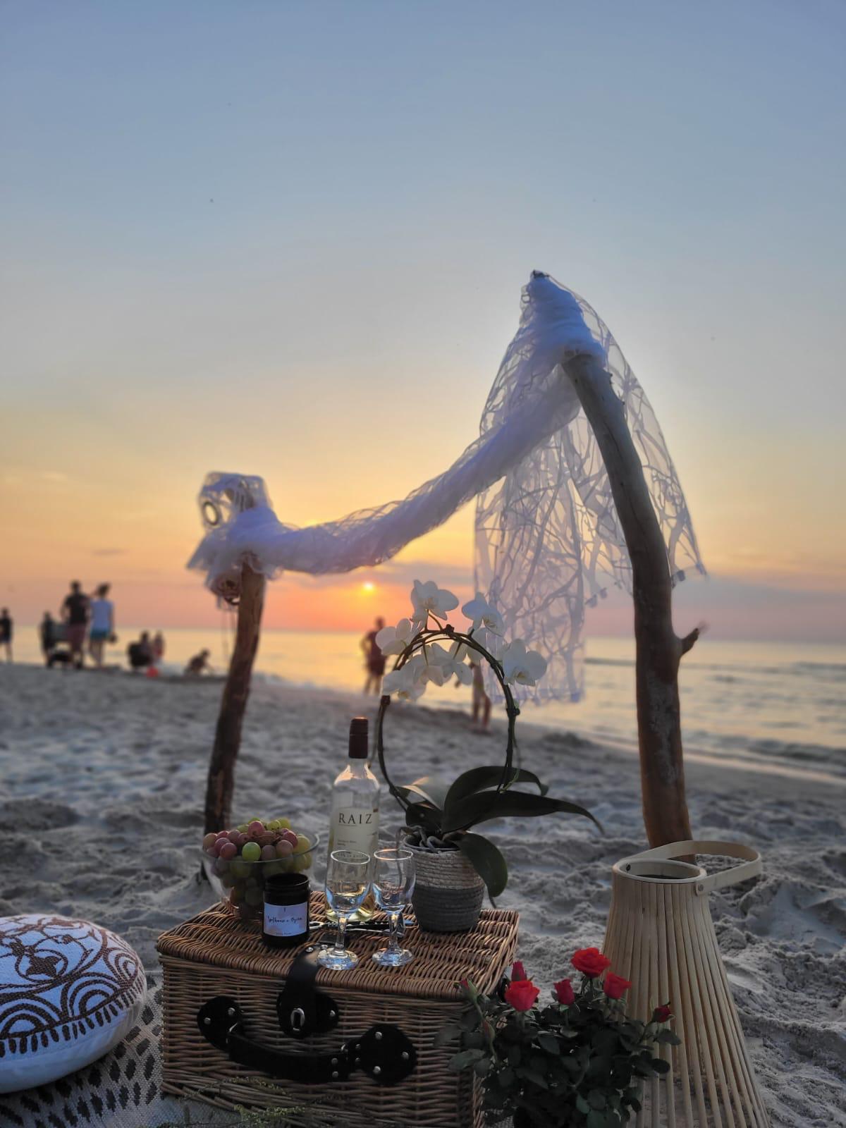 Bałtycka plaża i morze — Kopalino