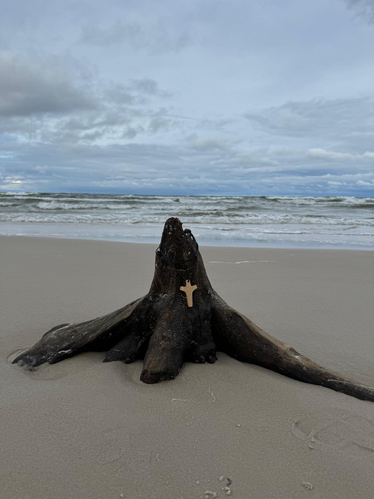 Bałtycka plaża i morze — Kopalino