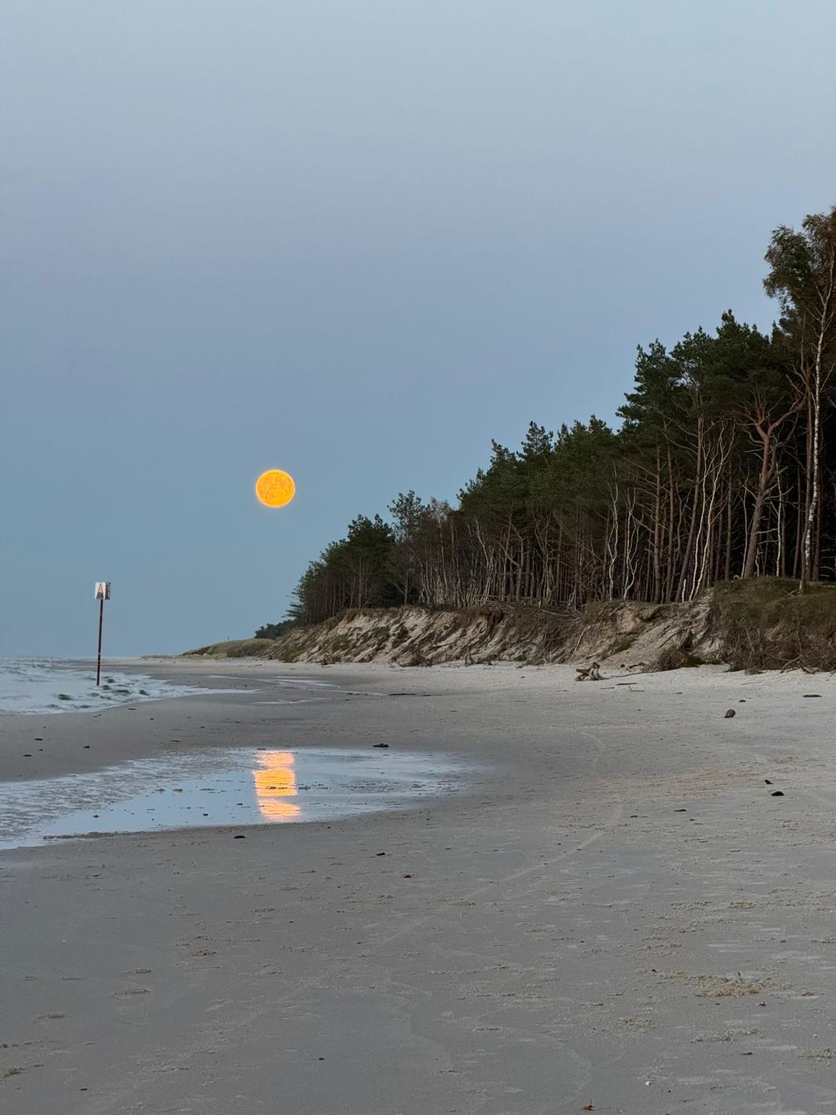Bałtycka plaża i morze — Kopalino