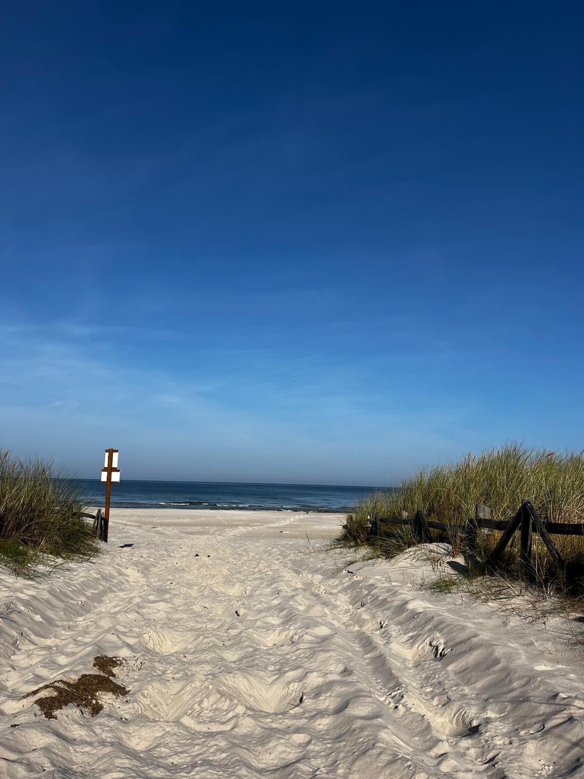 Bałtycka plaża i morze — Kopalino