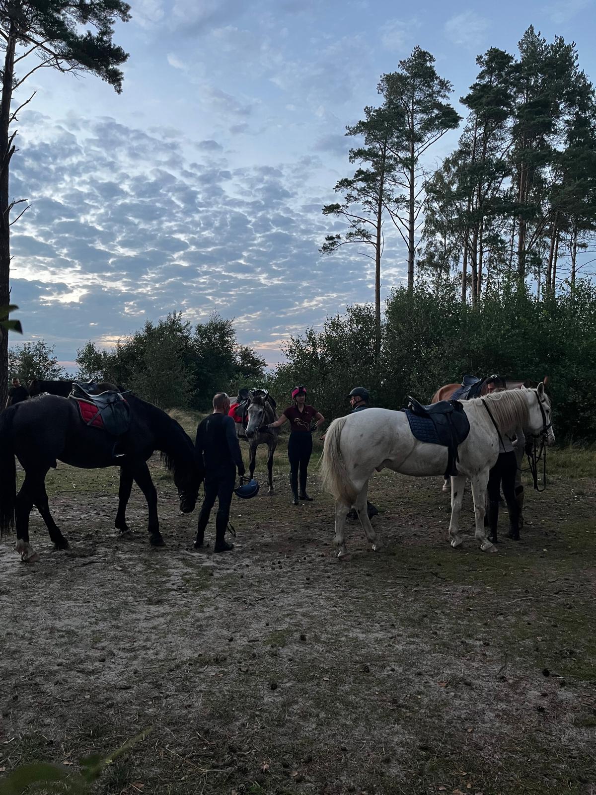 Spotkanie i rozmowa przy ognisku